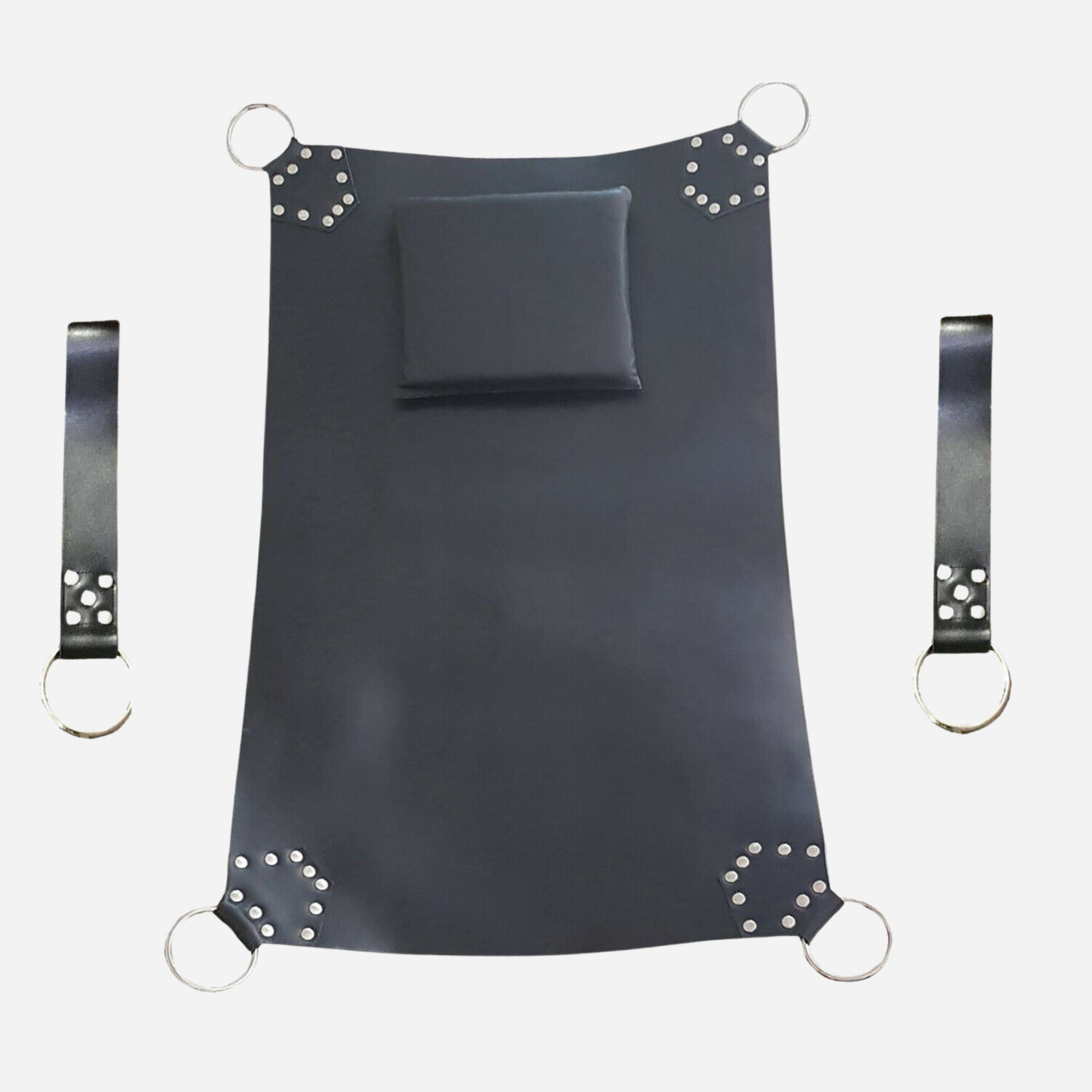 our premium leather heavy-duty sling featuring a soft pillow and durable O-rings. 